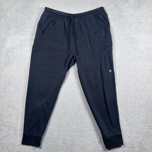 Jambys Joggers Mens XL Black Fleece Lined‎ Drawstring Sweatpants Loungewear